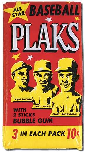 68Topps Plaks Wax Pack